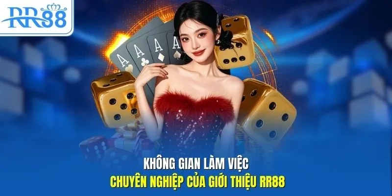 Không gian làm việc chuyên nghiệp của giới thiệu RR88